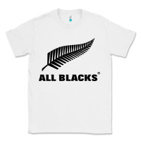 White New Zealand Color Are Blacks Classic Tee - linhVisuals