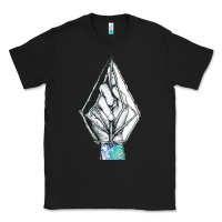 Black volcom Classic Tee - linhVisuals