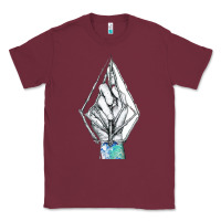 Burgundy volcom Classic Tee - linhVisuals