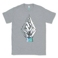 Heather Grey volcom Classic Tee - linhVisuals