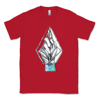 Red volcom Classic Tee - linhVisuals