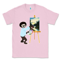 Bubblegum Pink bob sloth Classic Tee - linhVisuals