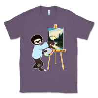 Lavender bob sloth Classic Tee - linhVisuals