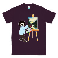 Plum bob sloth Classic Tee - linhVisuals