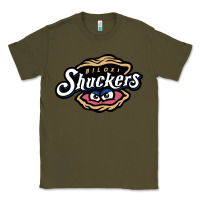 Army Green biloxi shuckers Classic Tee - linhVisuals
