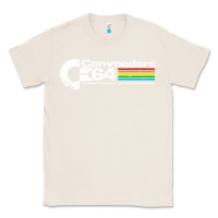 Natural #commodore 64 Classic Tee - linhVisuals