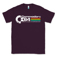 Plum #commodore 64 Classic Tee - linhVisuals