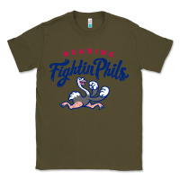 Army Green reading fightin phils Classic Tee - linhVisuals