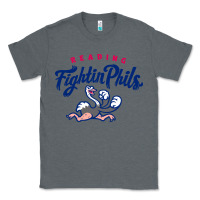 Charcoal Heather reading fightin phils Classic Tee - linhVisuals