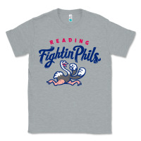 Heather Grey reading fightin phils Classic Tee - linhVisuals