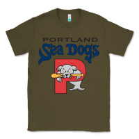Army Green sea dogs team Classic Tee - linhVisuals