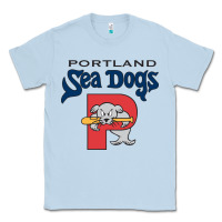 Dusty Blue sea dogs team Classic Tee - linhVisuals