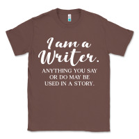 Chestnut i am a writer Classic Tee - linhVisuals