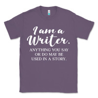 Lavender i am a writer Classic Tee - linhVisuals