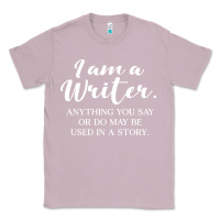Lilac i am a writer Classic Tee - linhVisuals