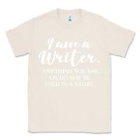 Natural i am a writer Classic Tee - linhVisuals
