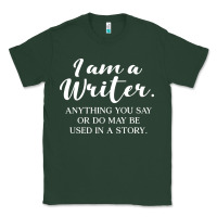 Sports Green i am a writer Classic Tee - linhVisuals