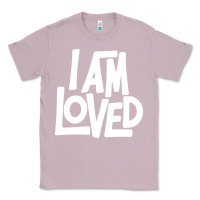 Lilac i am loved Classic Tee - linhVisuals