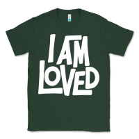 Sports Green i am loved Classic Tee - linhVisuals
