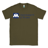 Army Green University of Mary, Apparel Classic Tee - linhVisuals