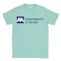 Seafoam University of Mary, Apparel Classic Tee - linhVisuals