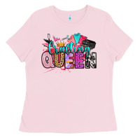 Bubblegum Pink crafting queen Ladies Tee - Artiststas