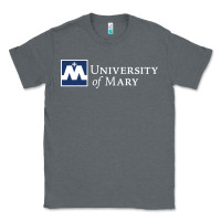 Charcoal Heather University of Mary, Apparel Classic Tee - linhVisuals