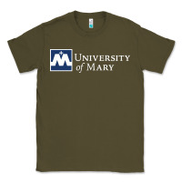 Army Green University of Mary, Apparel Classic Tee - linhVisuals