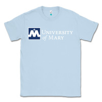 Dusty Blue University of Mary, Apparel Classic Tee - linhVisuals
