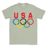 Matcha OLYMPIC RINGS Classic Tee - linhVisuals