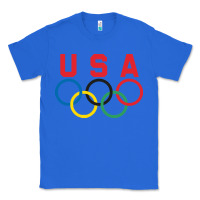 True Royal OLYMPIC RINGS Classic Tee - linhVisuals