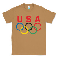 Toasted Coconut OLYMPIC RINGS Classic Tee - linhVisuals