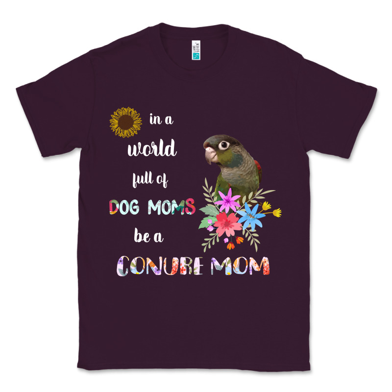 Funny Be A Green Cheek Conure Parrot Bird Mom Mother Sweatshirt Classic Tee by linhVisuals | Teevron