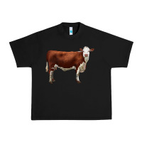 Black hereford cow Urban Heavy Tee - LillyAllenDesigns