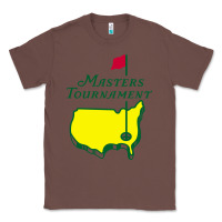 Chestnut MASTERS TOURNAMENT GOLF Classic Tee - linhVisuals