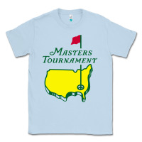 Dusty Blue MASTERS TOURNAMENT GOLF Classic Tee - linhVisuals