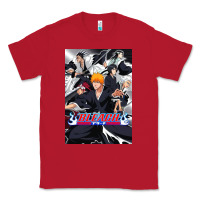 Red Bleachs Anime Classic Tee - linhVisuals