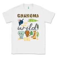 White grandma of the wild one zoo mother birthday safari jungle long sleeve Classic Tee - linhVisuals