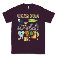 Plum grandma of the wild one zoo mother birthday safari jungle long sleeve Classic Tee - linhVisuals