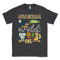 Grandma Of The Wild One Zoo Mother Birthday Safari Jungle Long Sleeve Classic Tee | Teevron