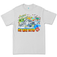 Dove Grey 2024 Cruisin Premium Tee - CowhideDigitalArt