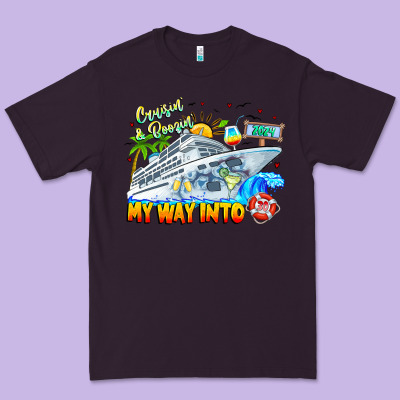 2024 Cruisin Premium Tee Designed By Cowhidedigitalart