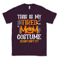 Plum halloween mom shirts funny this is my tired mom costume t shirt Classic Tee - linhVisuals