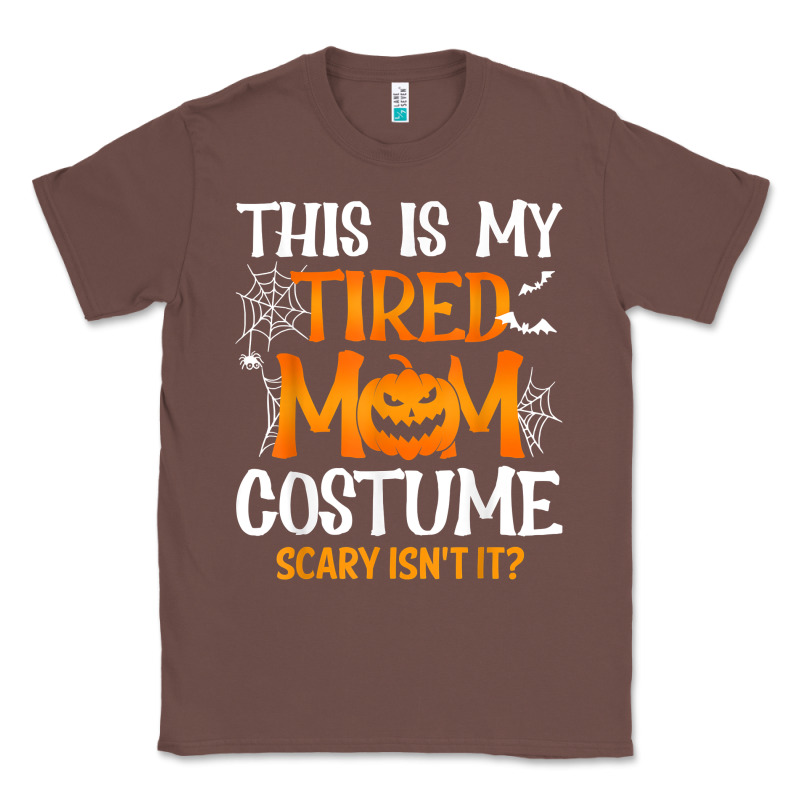 Halloween Mom Shirts Funny This Is My Tired Mom Costume T Shirt Classic Tee by linhVisuals | Teevron