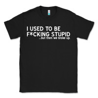 I Used To Be F Cking Stupid Classic Tee | Teevron