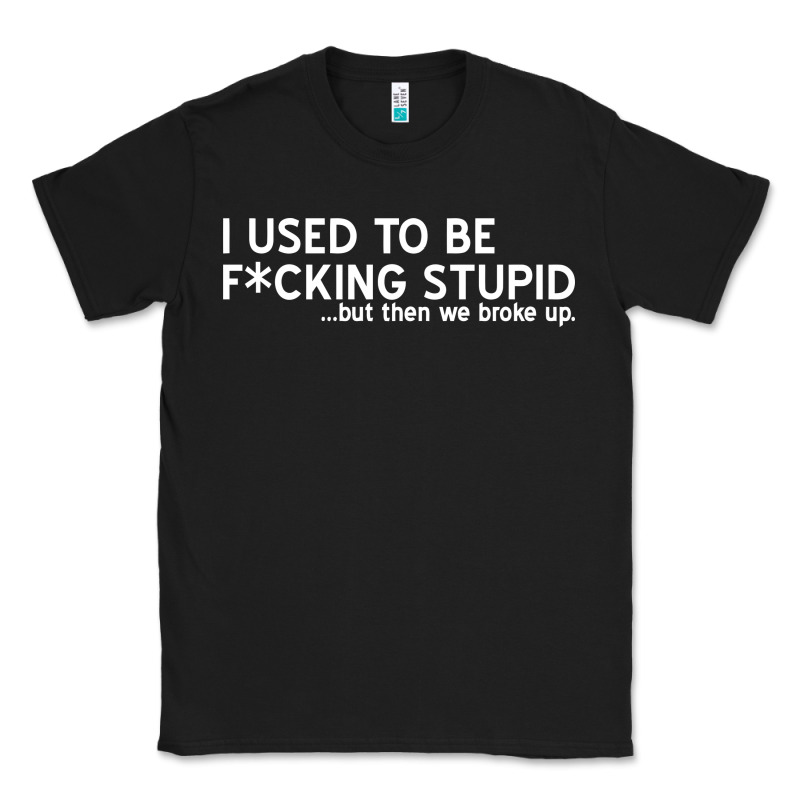 I Used To Be F Cking Stupid Classic Tee by linhVisuals | Teevron
