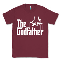 Burgundy godfather Classic Tee - linhVisuals