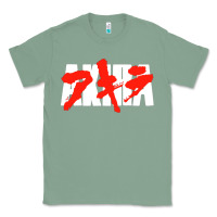 Sage black akira Classic Tee - linhVisuals