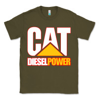 Army Green cat diesel power Classic Tee - linhVisuals