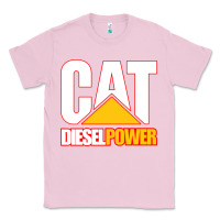 Bubblegum Pink cat diesel power Classic Tee - linhVisuals